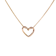 18K Gold Plated Ophelia Heart Necklace