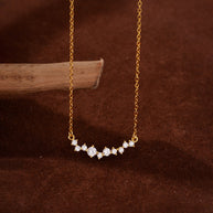 Chloé Sterling Silver Zircon Necklace