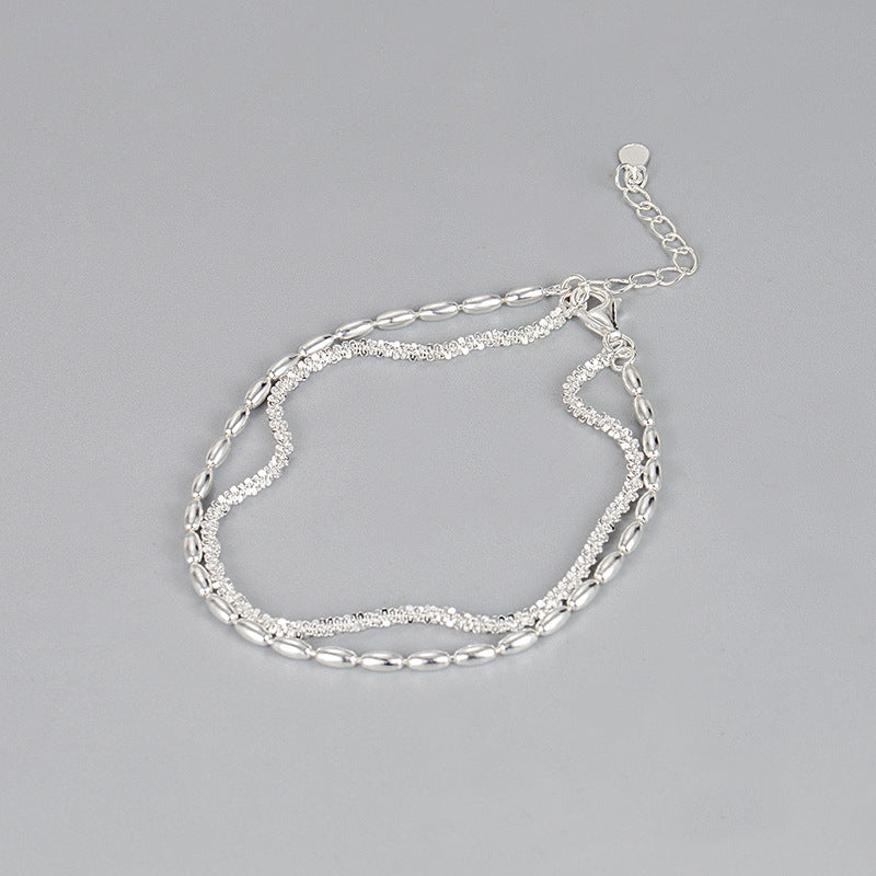 Sterling Silver Layered Bracelet - My Store