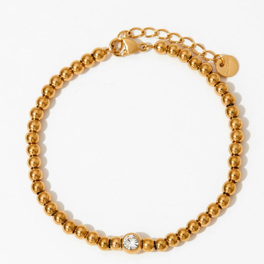 Geometric Gold Plated Casual Bracelet - My Store