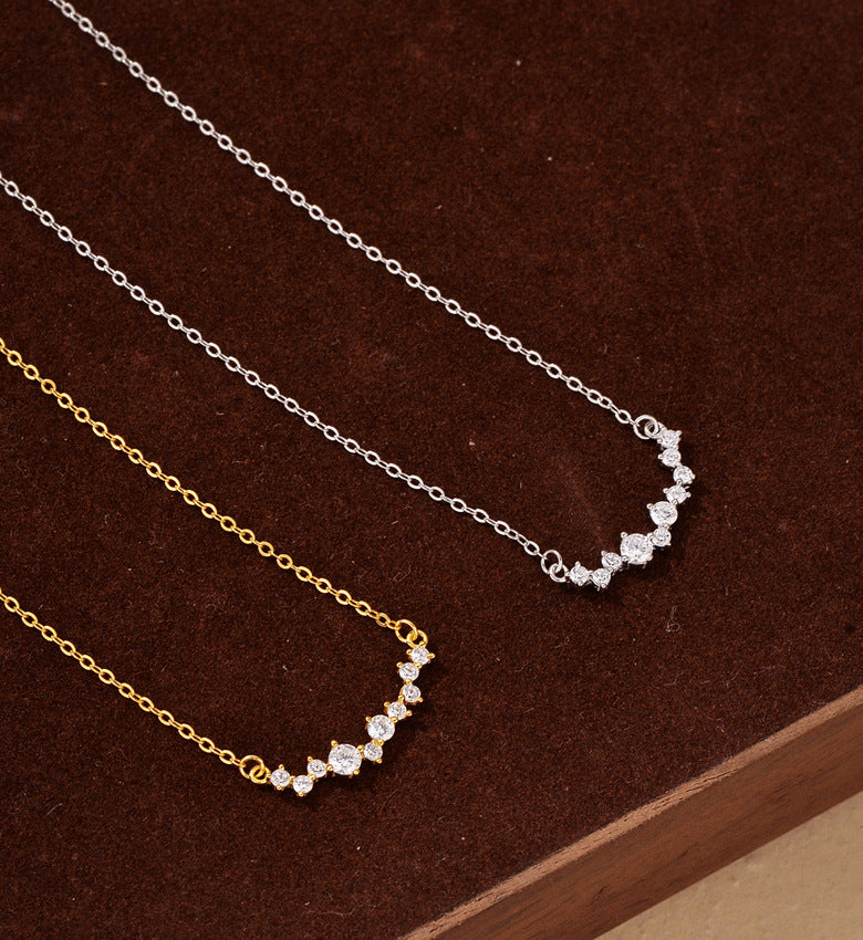 Chloé Sterling Silver Zircon Necklace