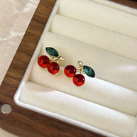 Sweet Cherry Ear Studs