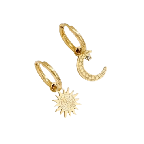 Moon & Sun Earrings