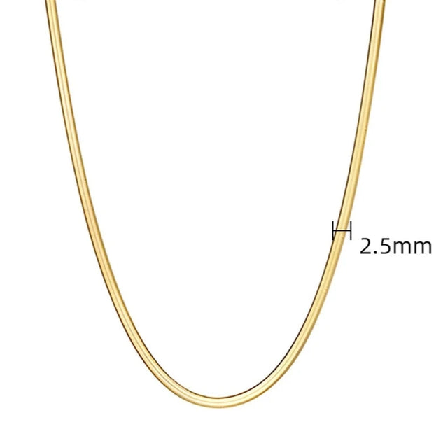 Sleek Gold Necklace - My Store