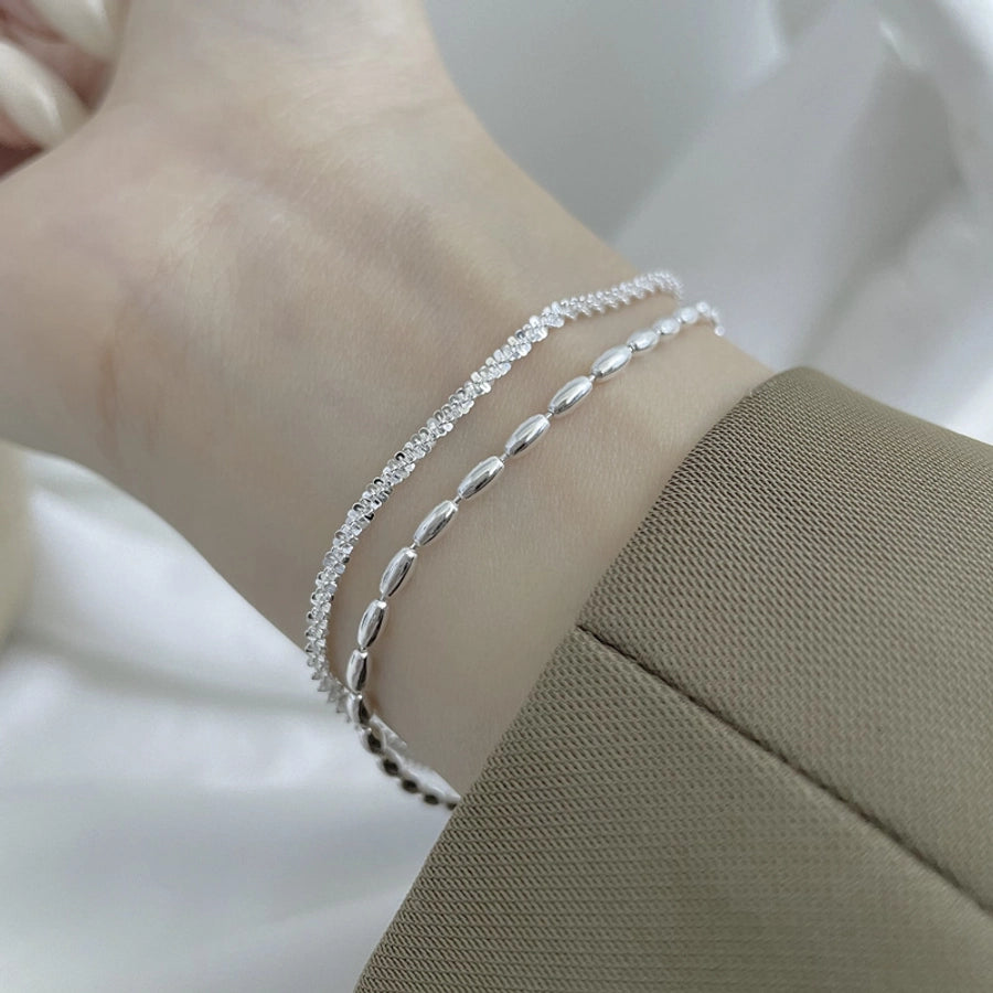 Sterling Silver Layered Bracelet - My Store