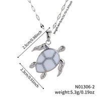 Tortoise Pendant Necklace