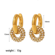 Celine Gold Retro Hoops