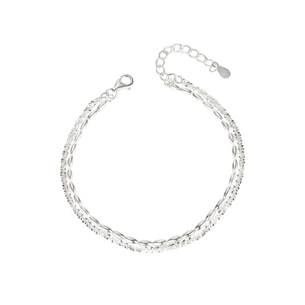 Sterling Silver Layered Bracelet - My Store