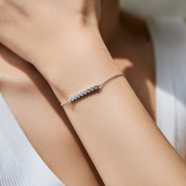 Aurora Moissanite Bracelet