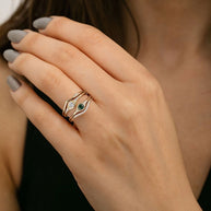 Sterling Silver Emerald Ring - My Store