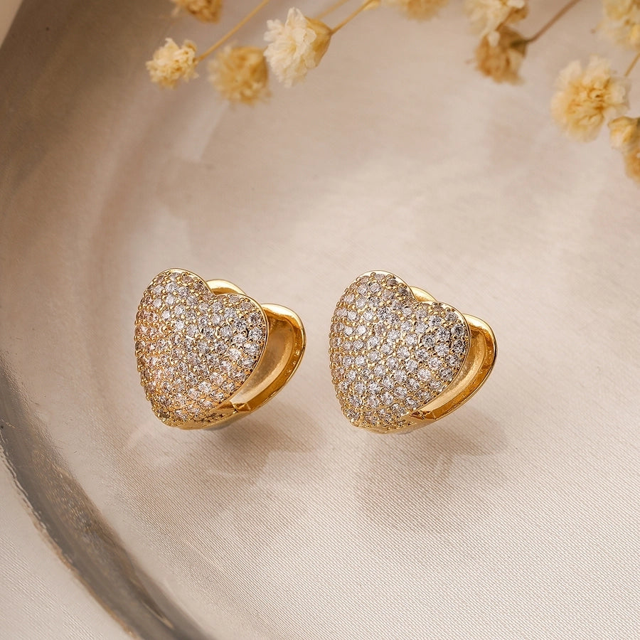 Golden Prism Zircon Studs - My Store