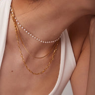 Fashion Layered Gold Necklace - My Store