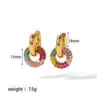 Celine Gold Retro Hoops