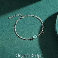 Serene Sterling Silver Bracelet