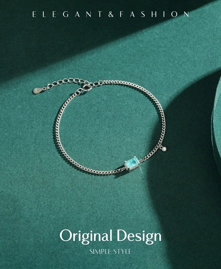 Serene Sterling Silver Bracelet