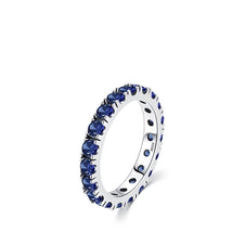 Sterling Silver Rhinestones Rings - My Store