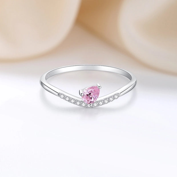 Rosa Sterling Silver Ring