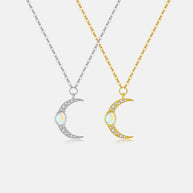 Sterling Silver Luna Necklace - My Store