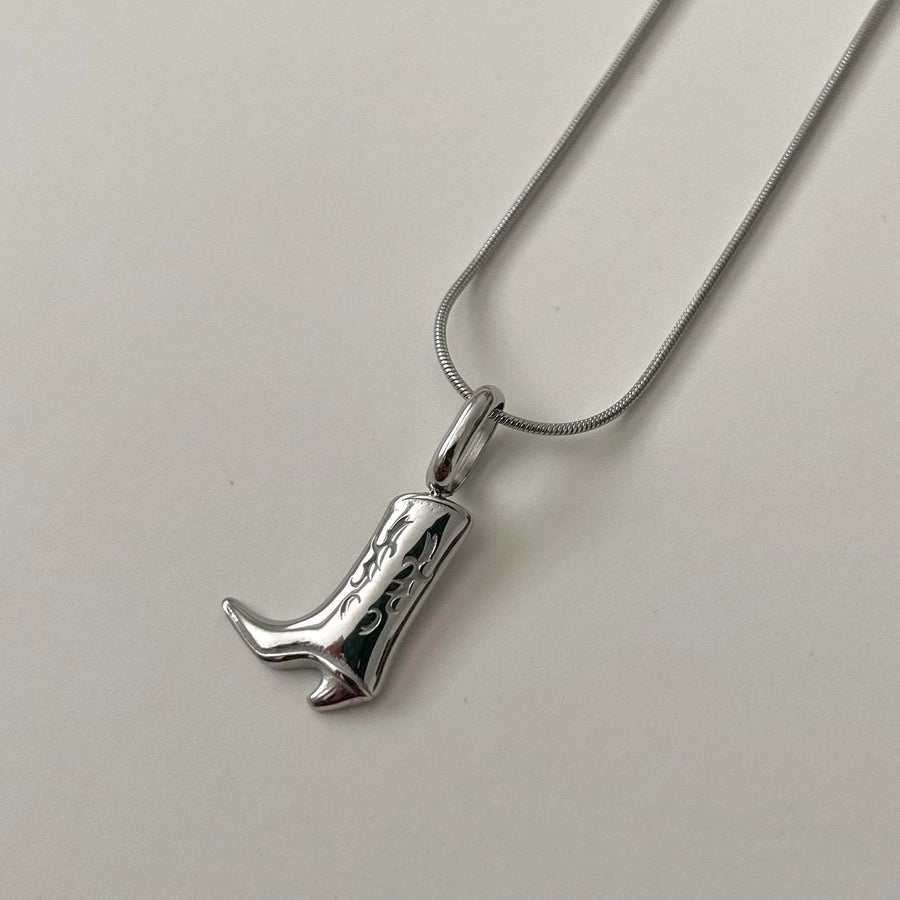 Cowboy Style Boots Necklace - My Store