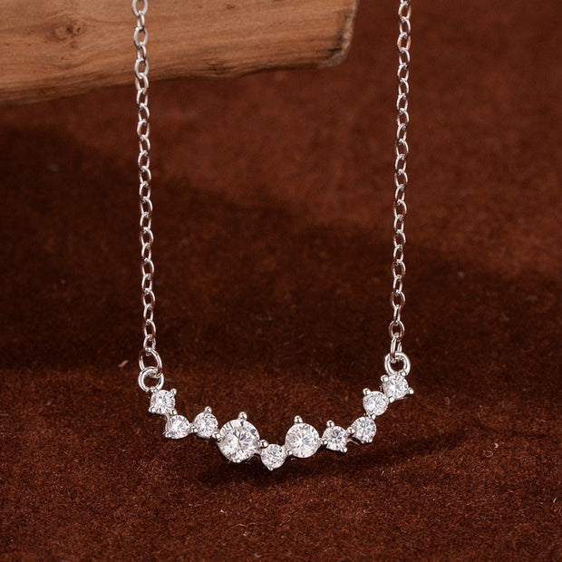 Chloé Sterling Silver Zircon Necklace