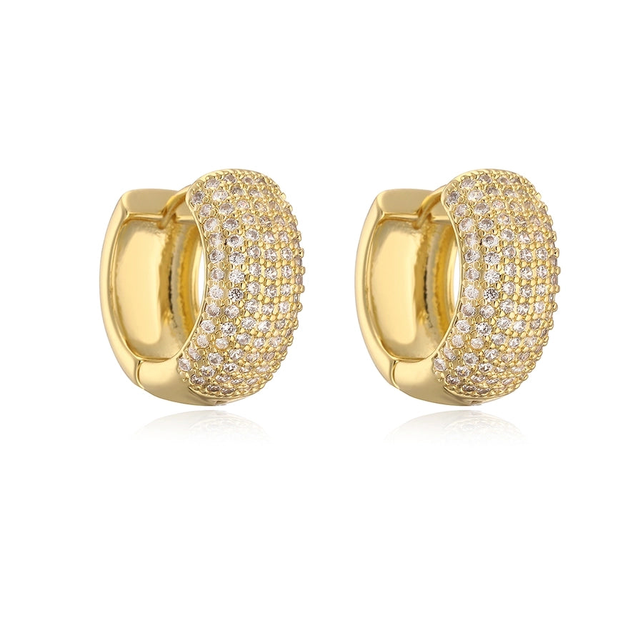 Golden Prism Zircon Studs - My Store