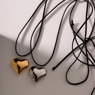 Wrap Necklace Heart Pendant - My Store