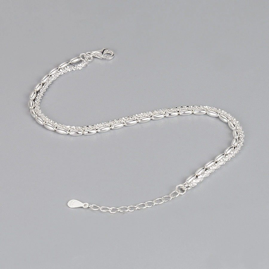 Sterling Silver Layered Bracelet - My Store