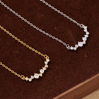 Chloé Sterling Silver Zircon Necklace